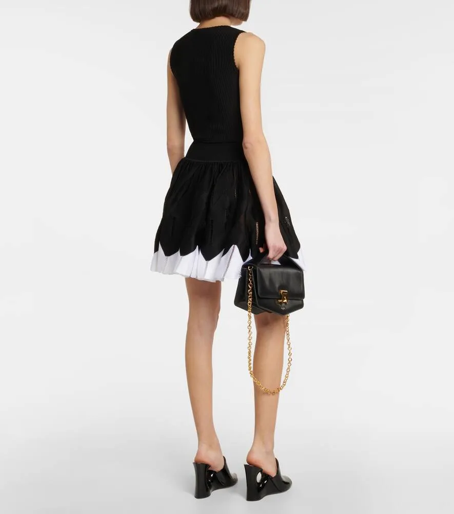 Alaia V-neck minidress