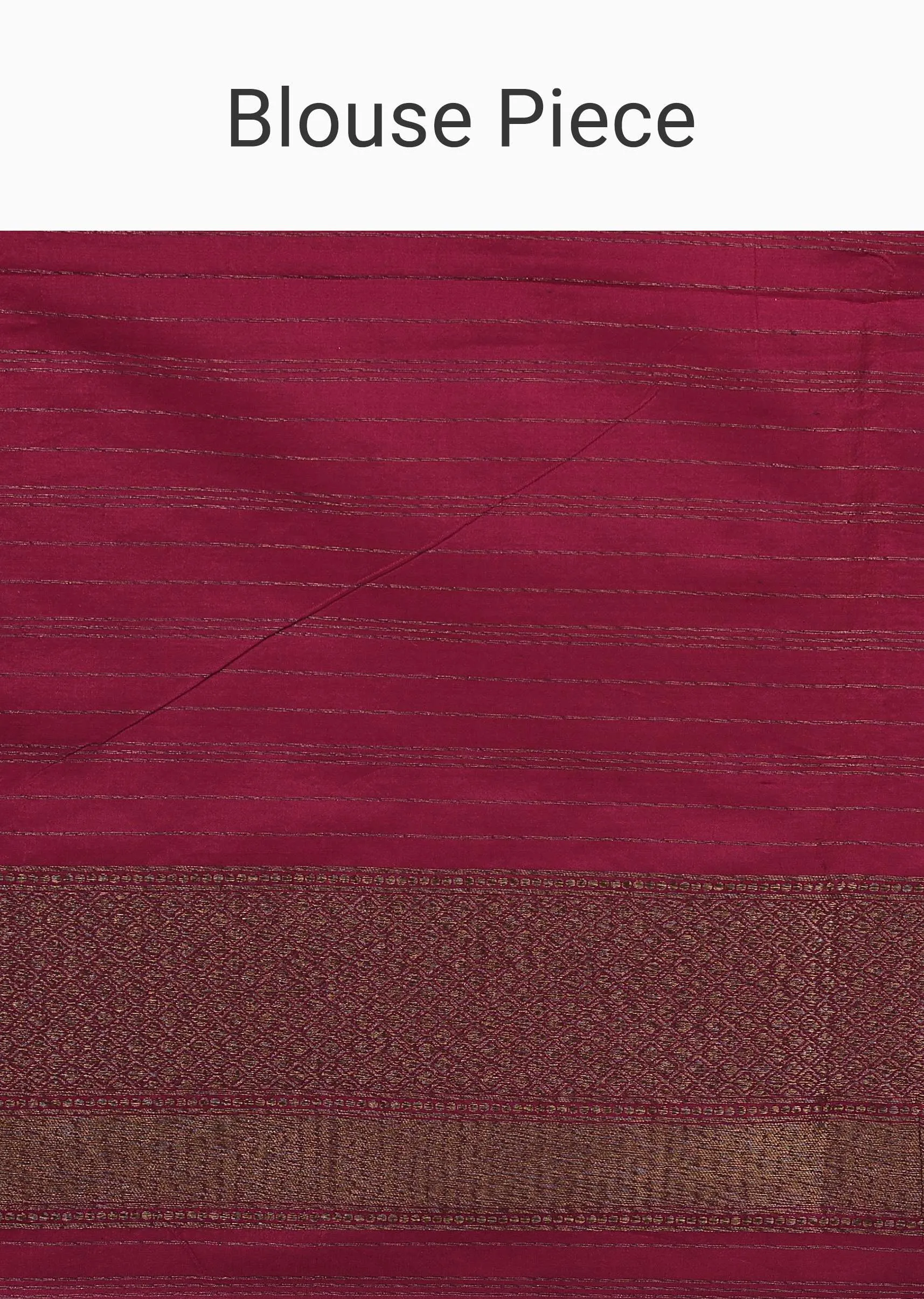Ash Peach Saree In Pure Banarasi Silk With Upada Zari Weave Floral Jaal Work