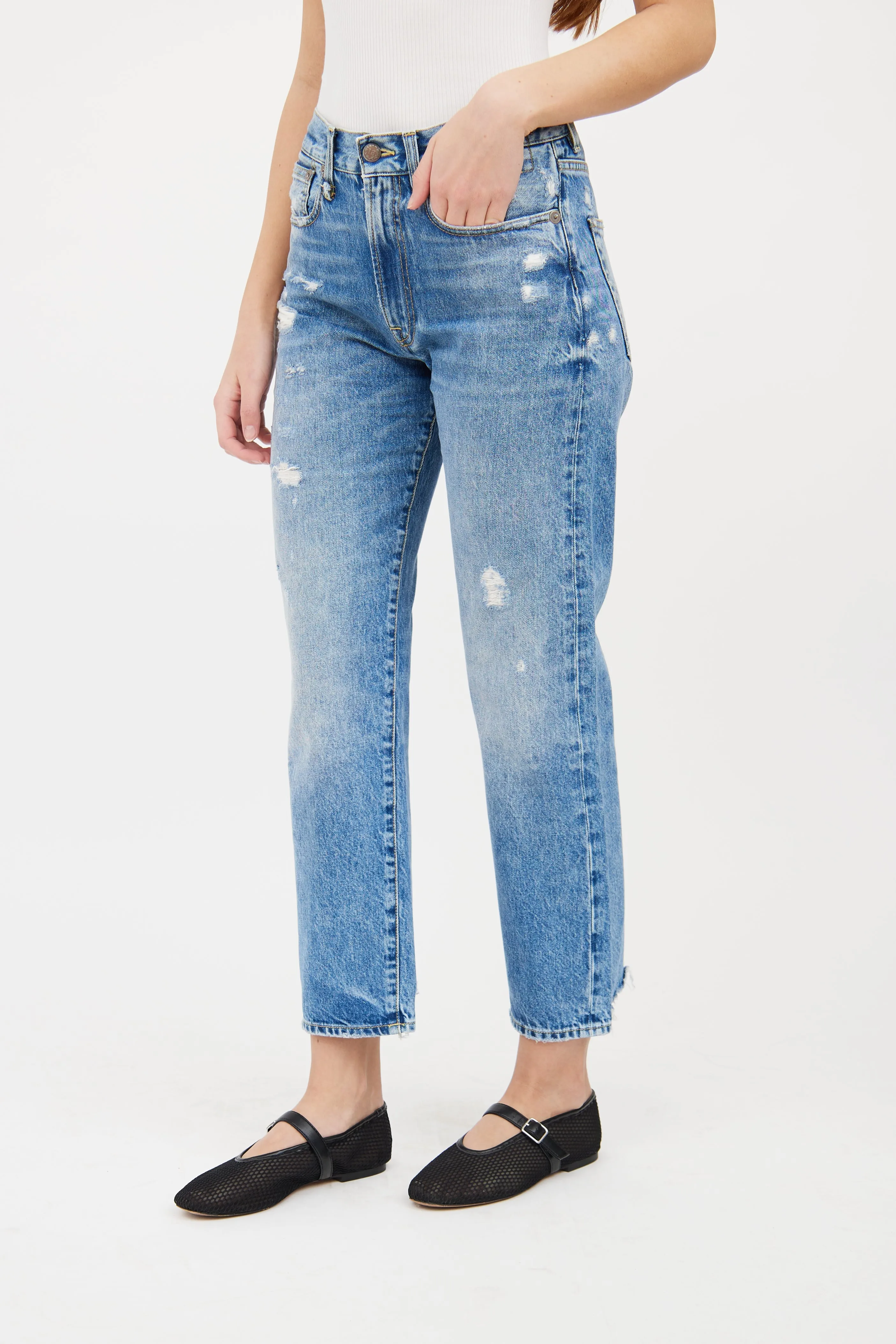 Boyfriend Distressed Jeans