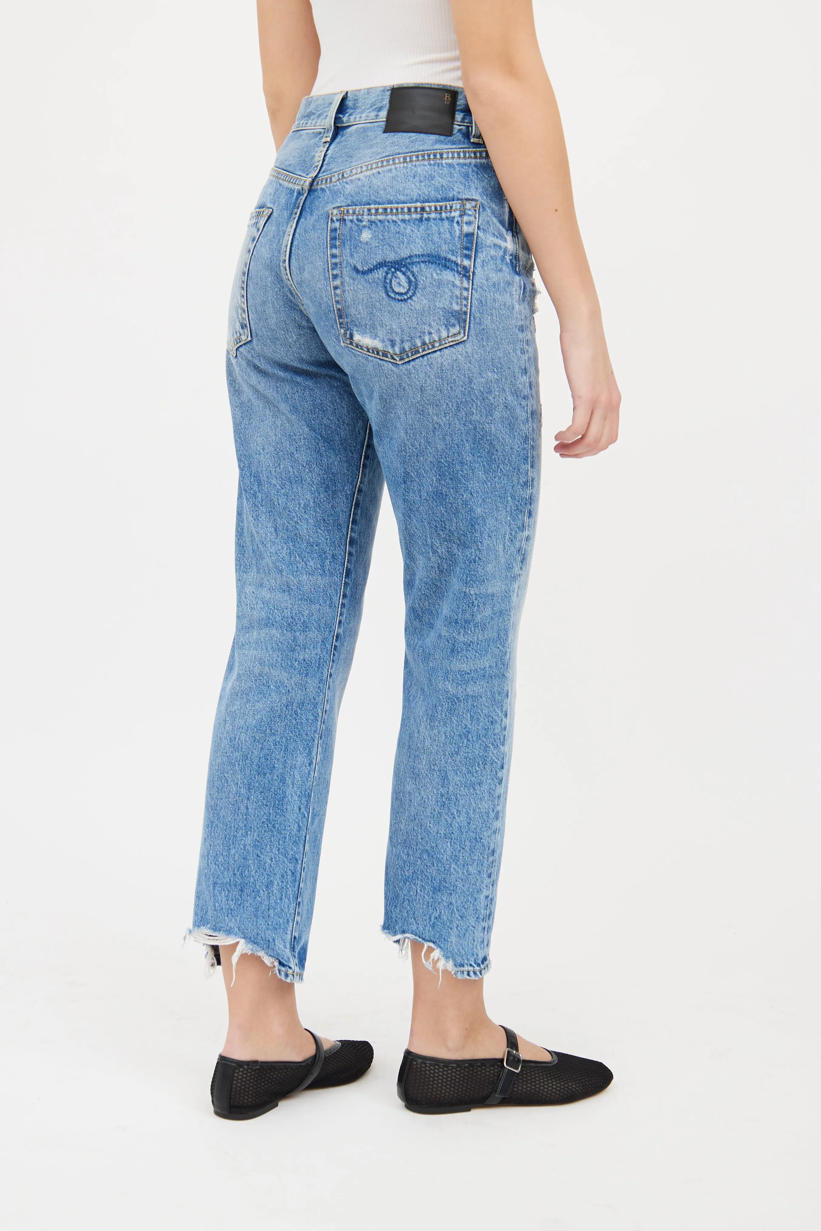 Boyfriend Distressed Jeans