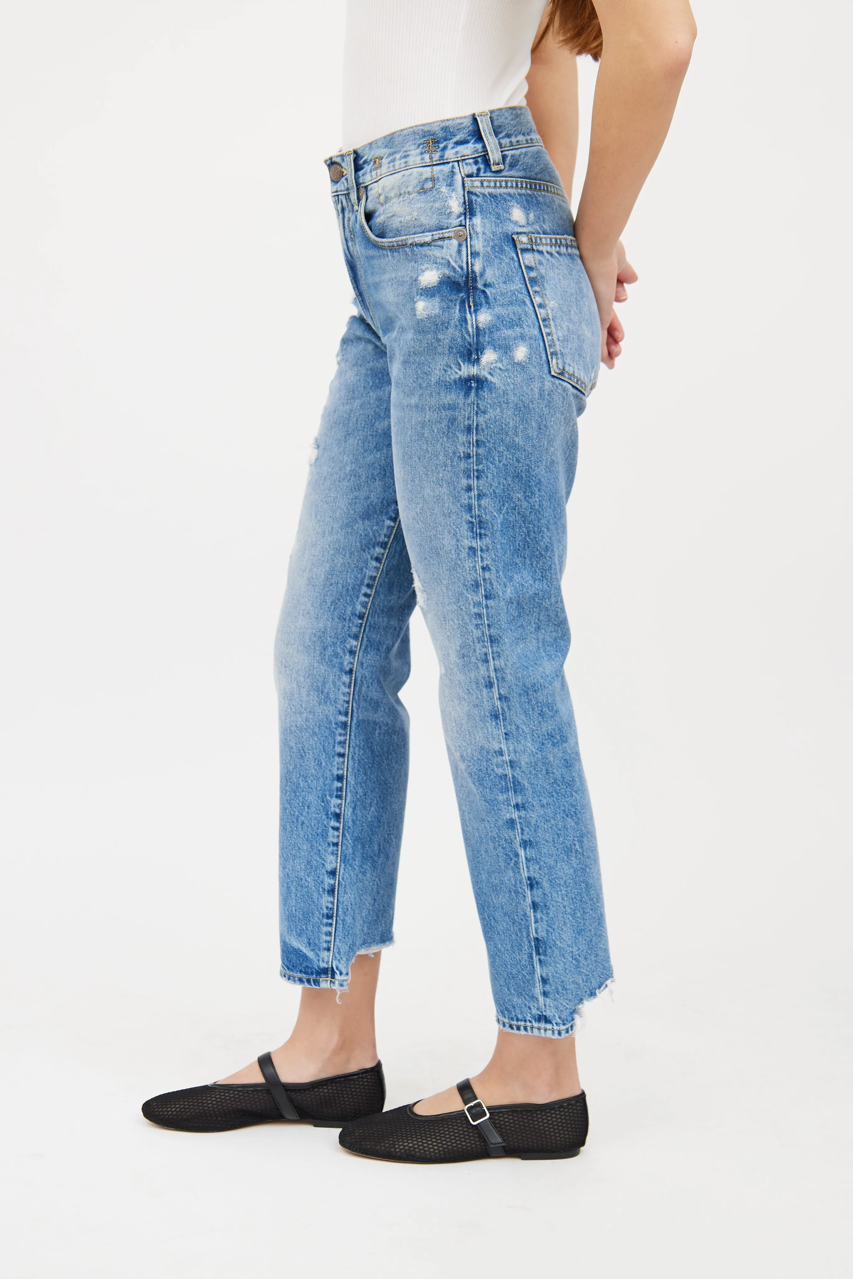 Boyfriend Distressed Jeans