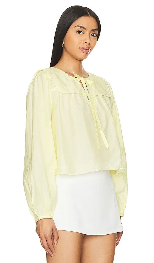 Ciao Lucia Jona Top in Yellow