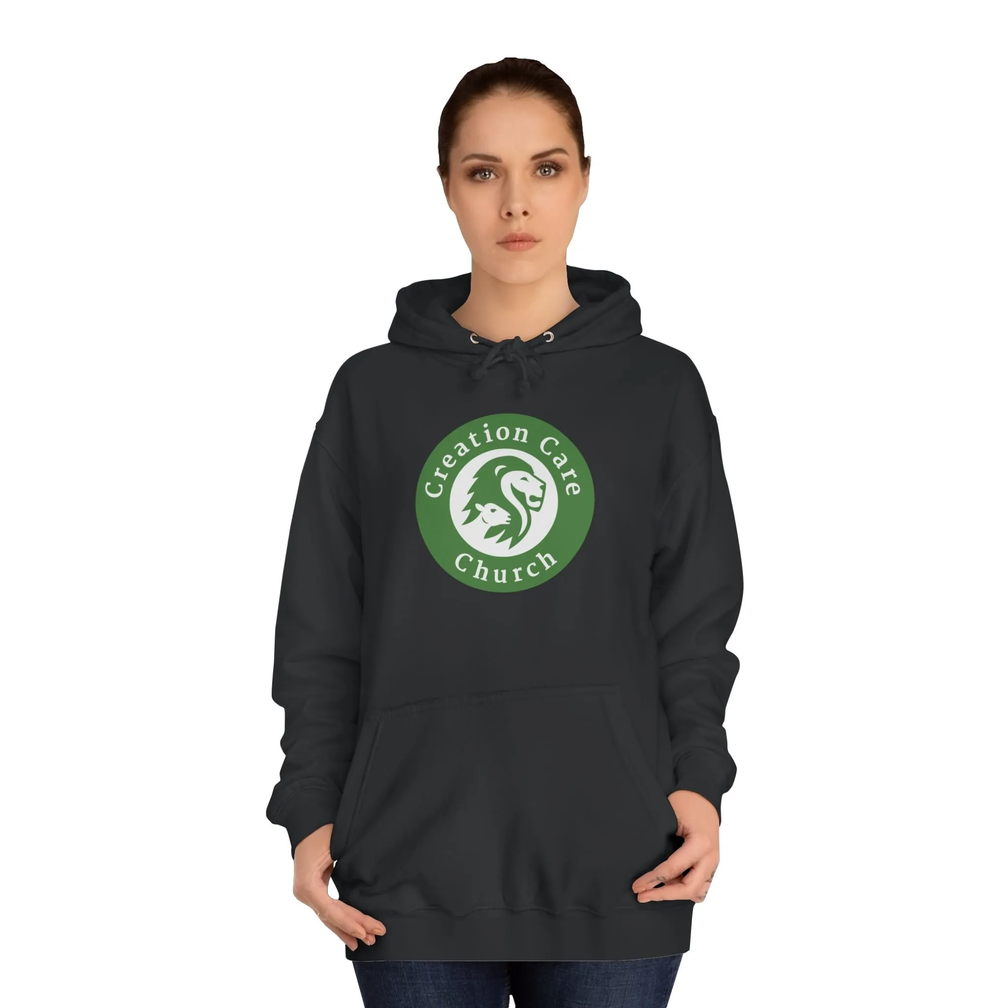 Creation Care Church Seal - Unisex College Hoodie