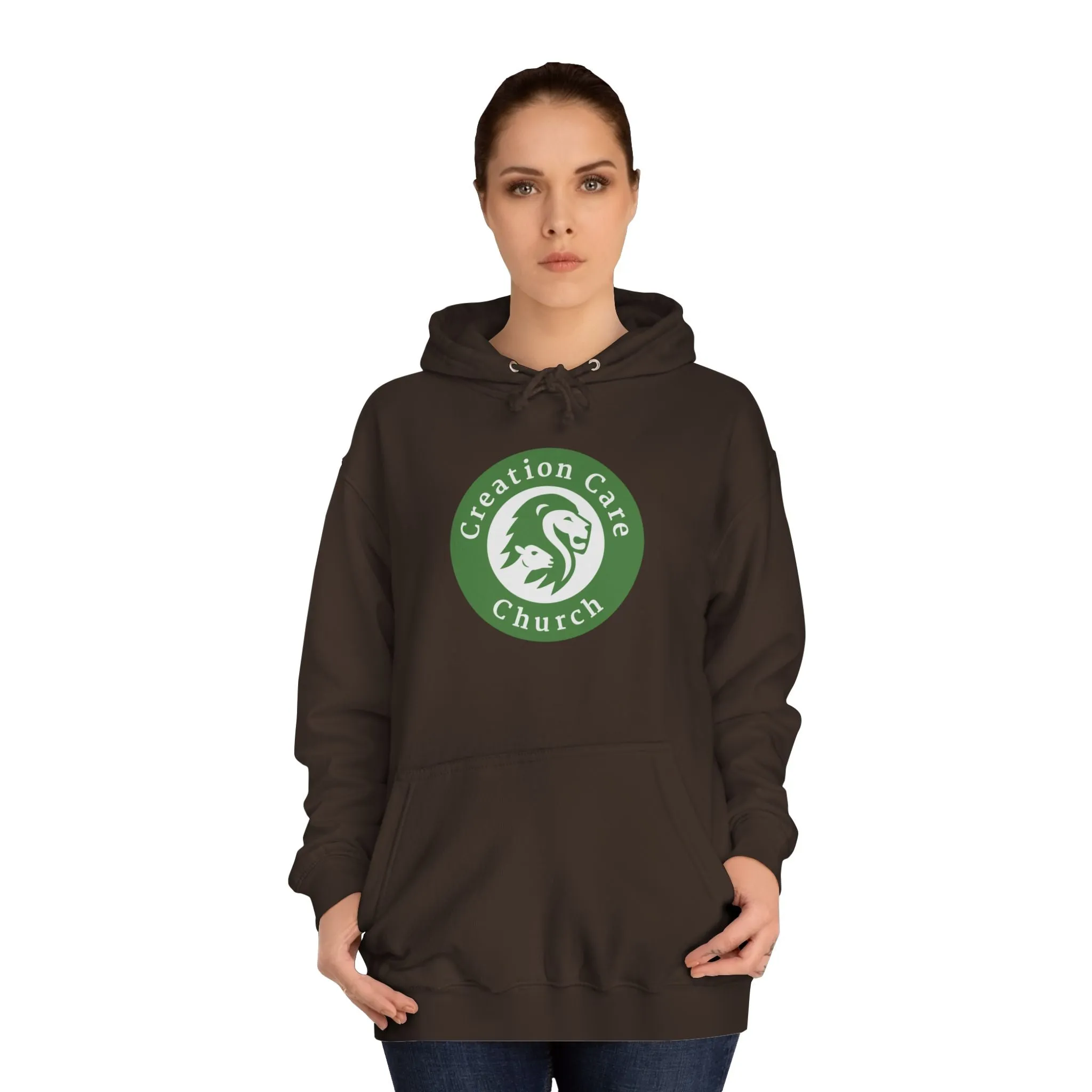 Creation Care Church Seal - Unisex College Hoodie