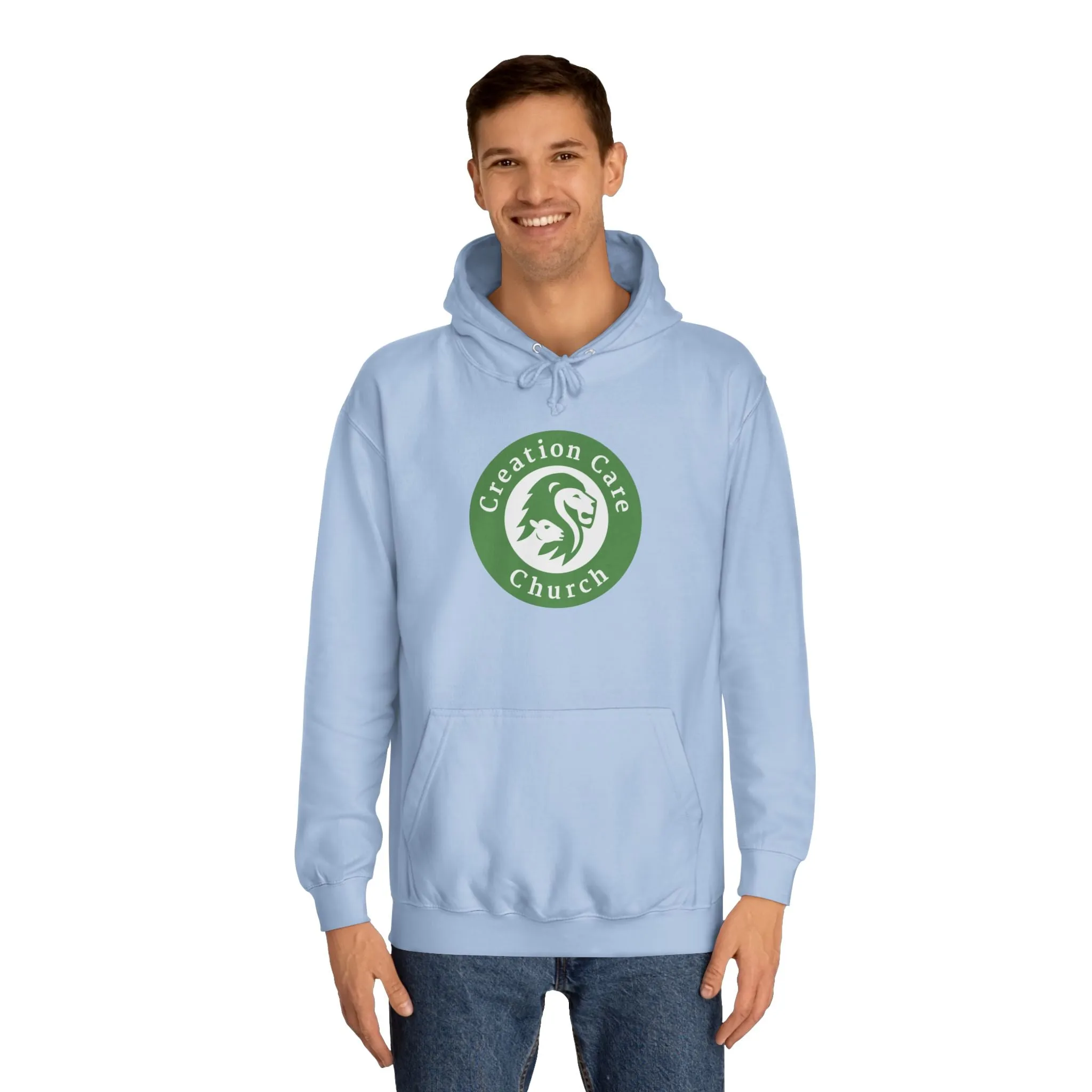 Creation Care Church Seal - Unisex College Hoodie