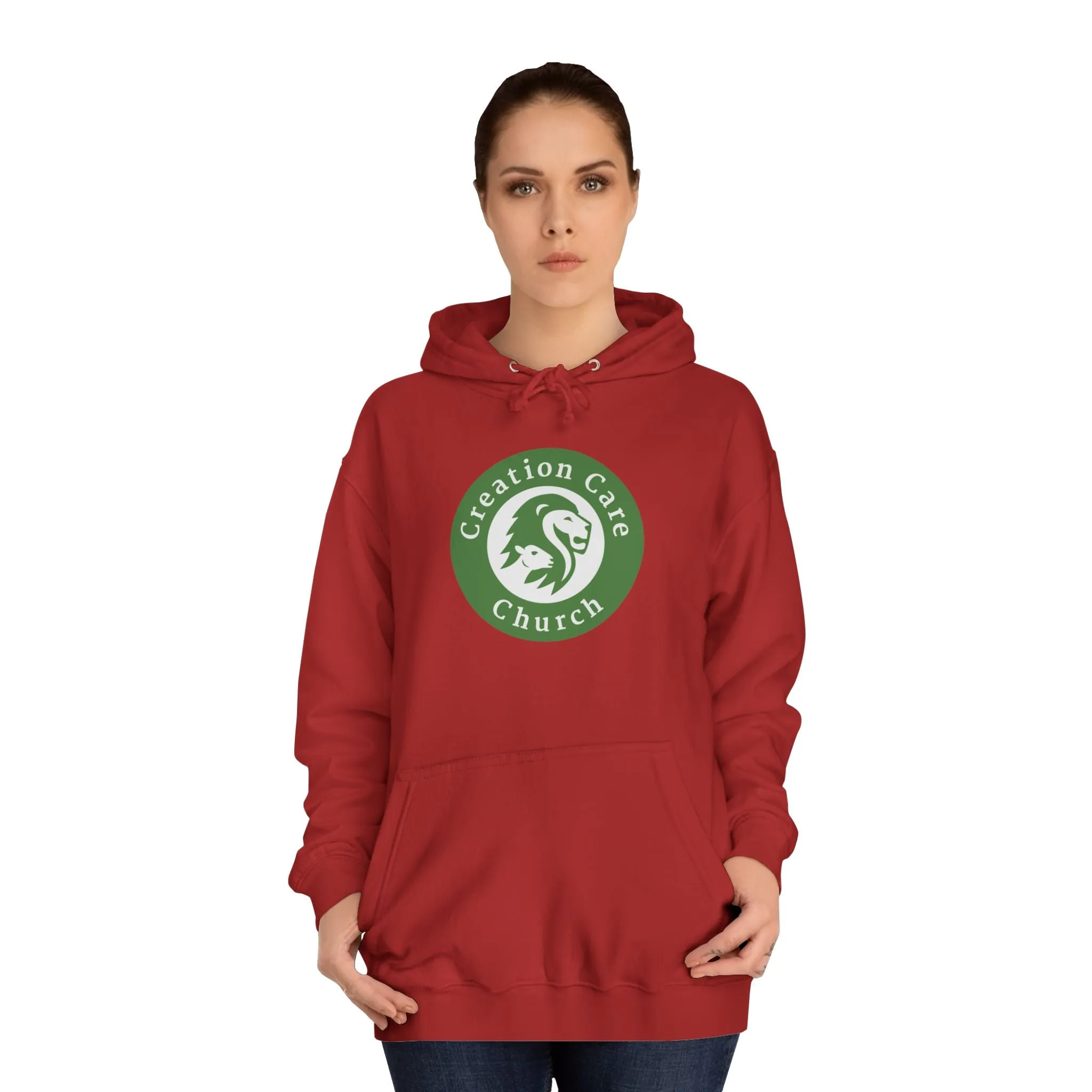 Creation Care Church Seal - Unisex College Hoodie