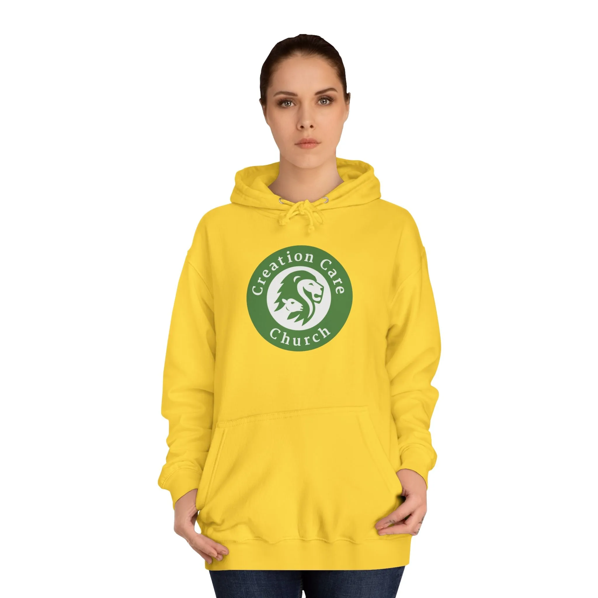 Creation Care Church Seal - Unisex College Hoodie