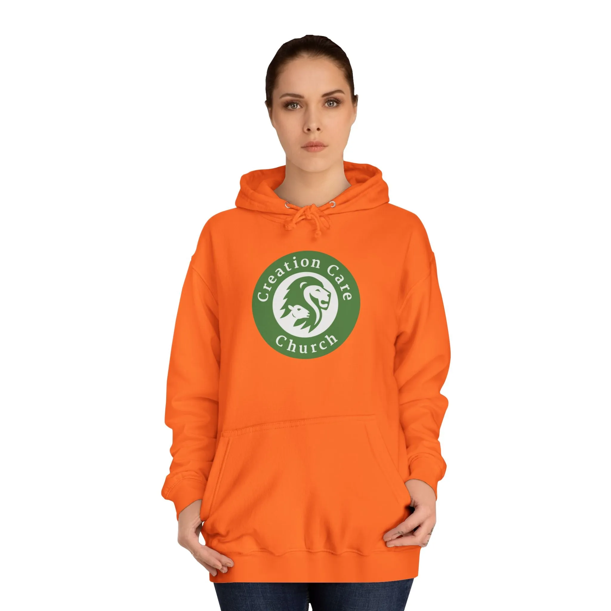 Creation Care Church Seal - Unisex College Hoodie