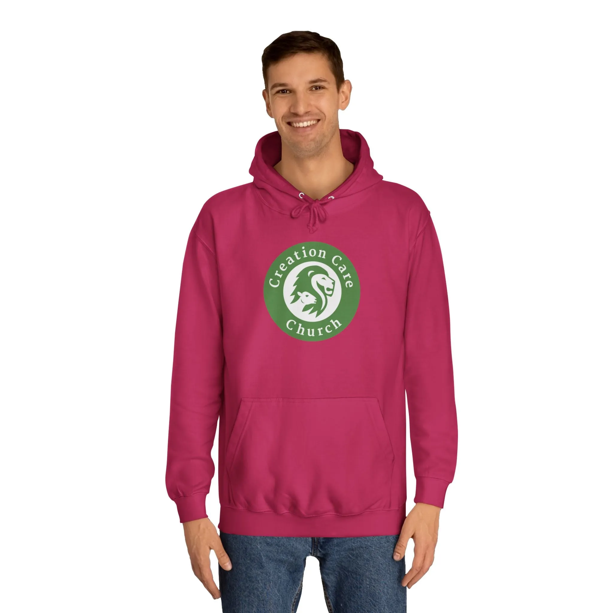 Creation Care Church Seal - Unisex College Hoodie
