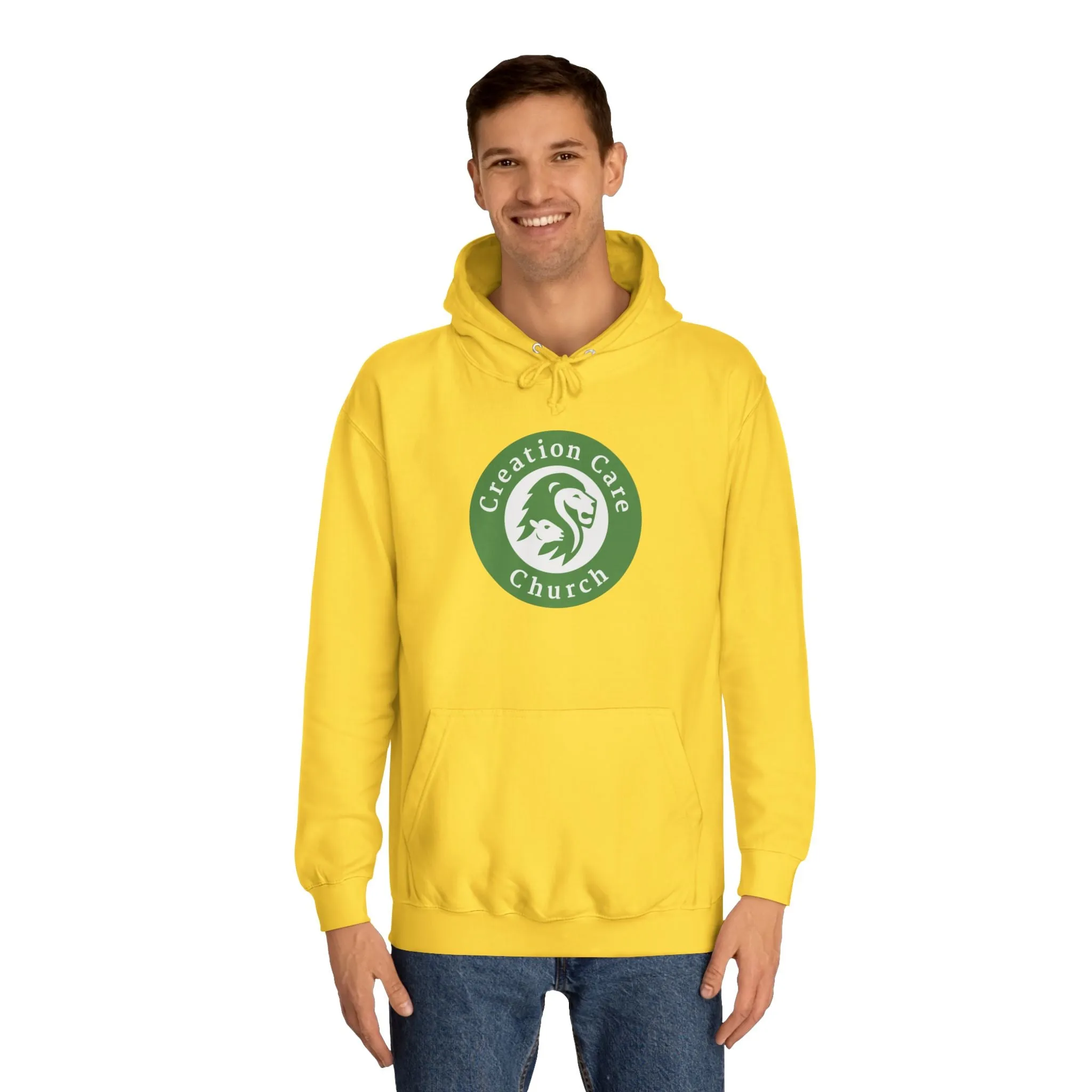 Creation Care Church Seal - Unisex College Hoodie