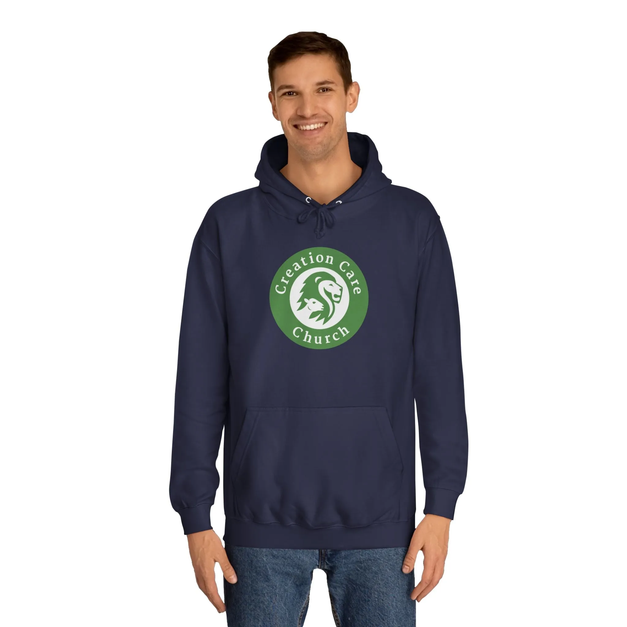 Creation Care Church Seal - Unisex College Hoodie