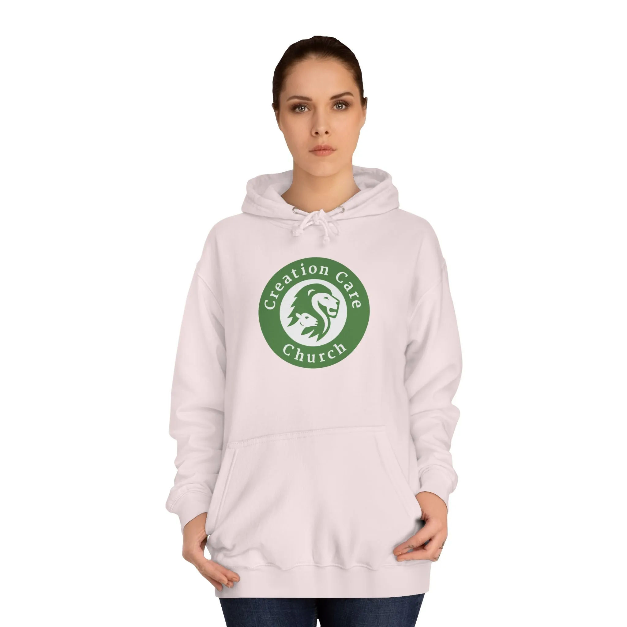 Creation Care Church Seal - Unisex College Hoodie