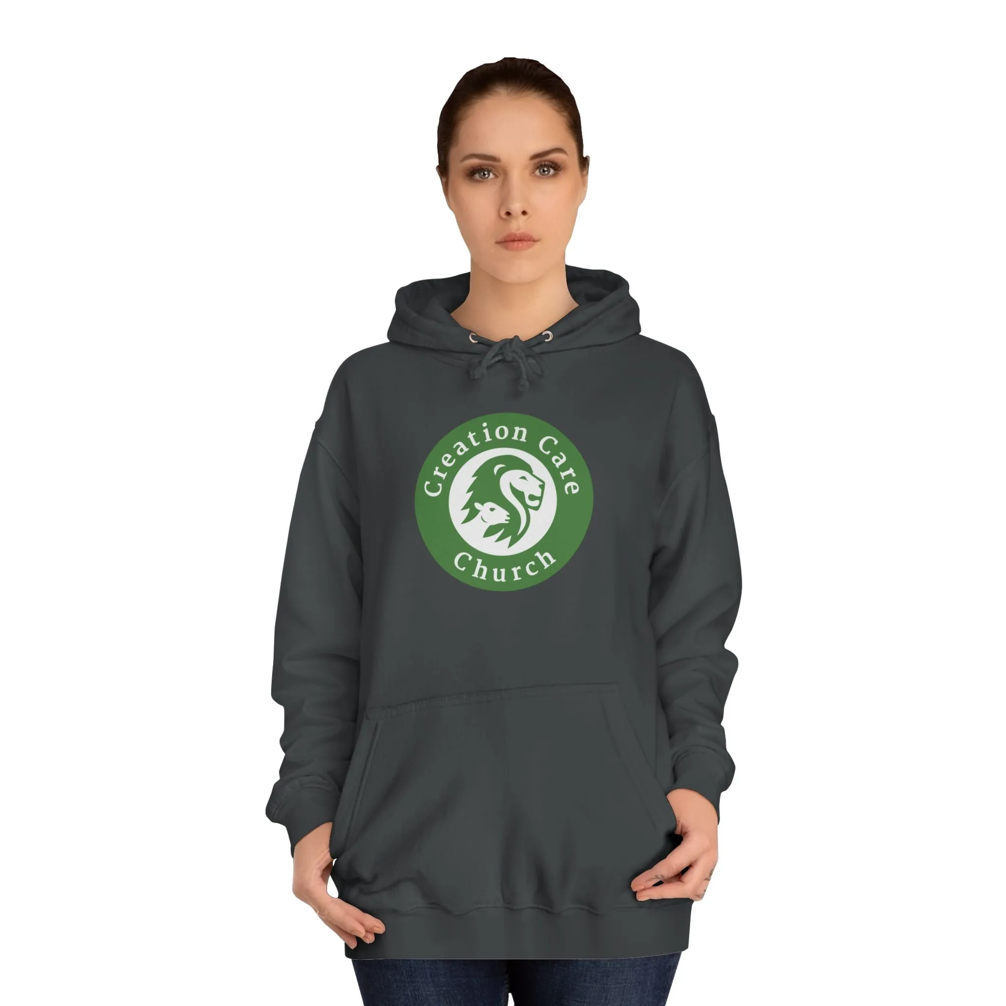 Creation Care Church Seal - Unisex College Hoodie