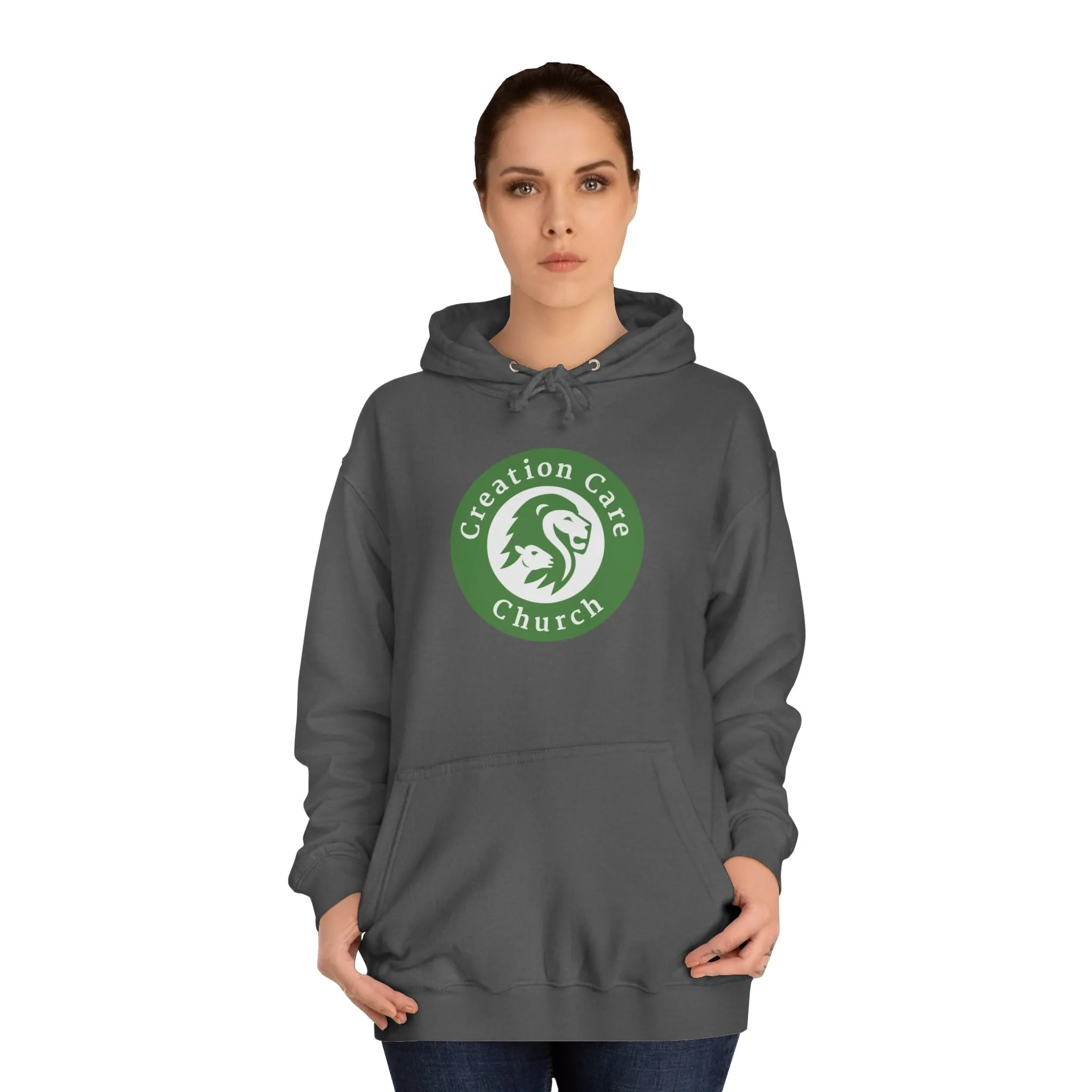 Creation Care Church Seal - Unisex College Hoodie