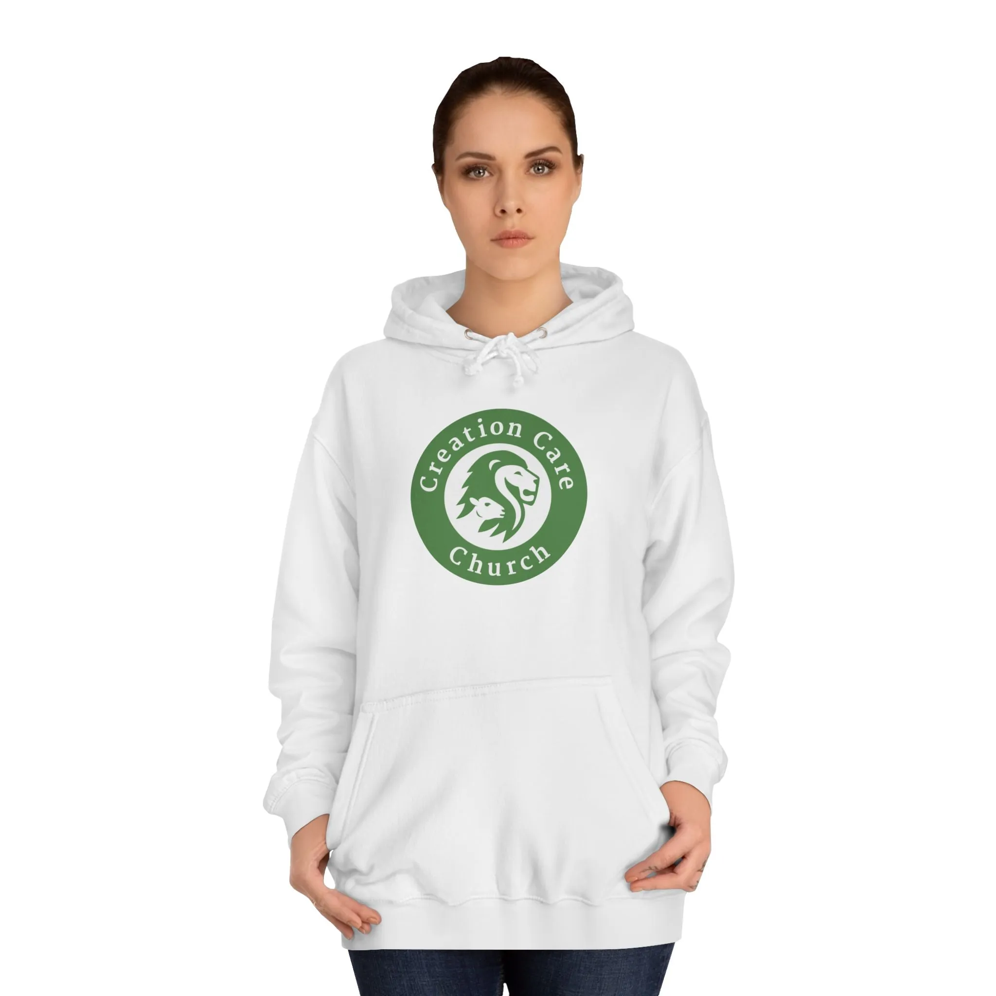 Creation Care Church Seal - Unisex College Hoodie