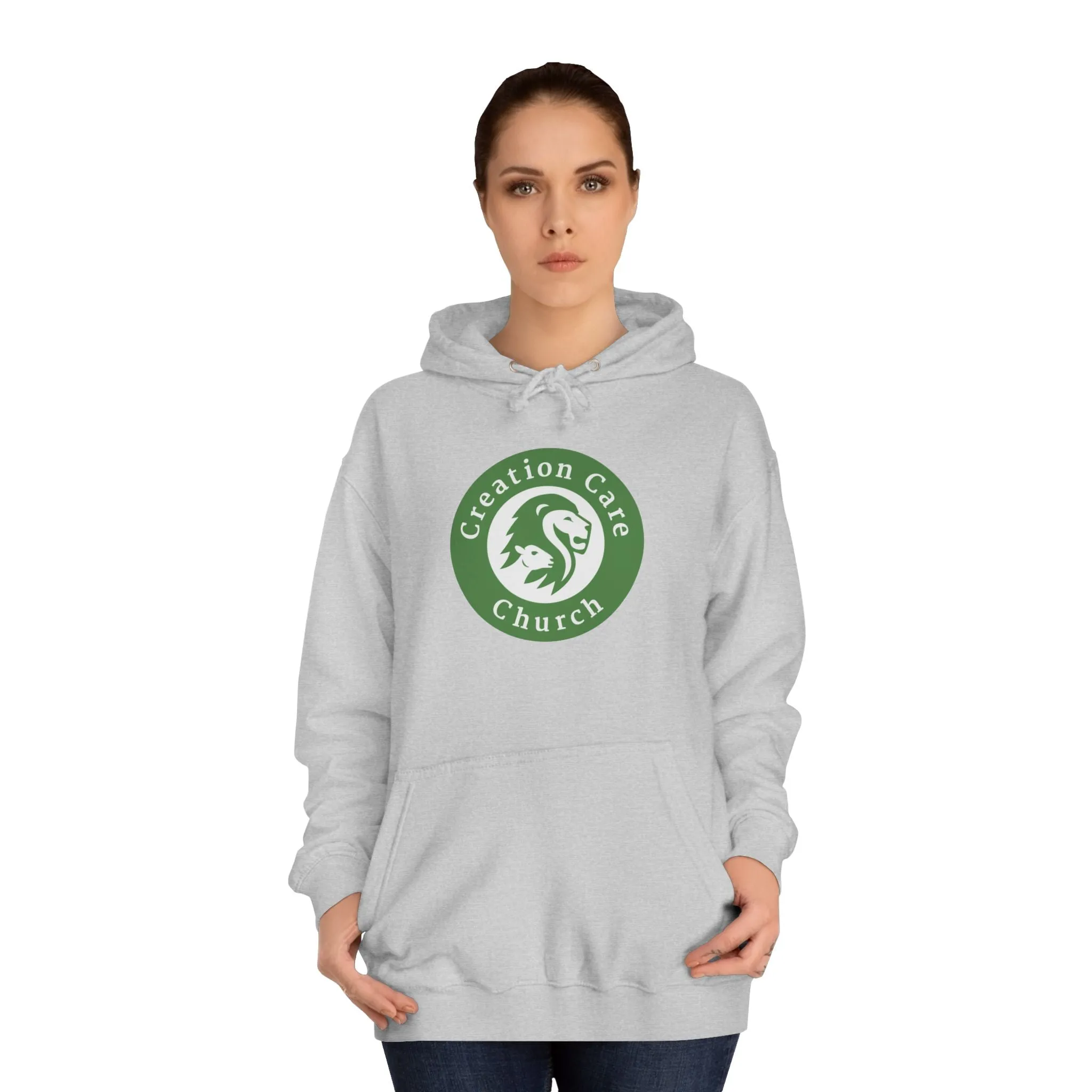 Creation Care Church Seal - Unisex College Hoodie