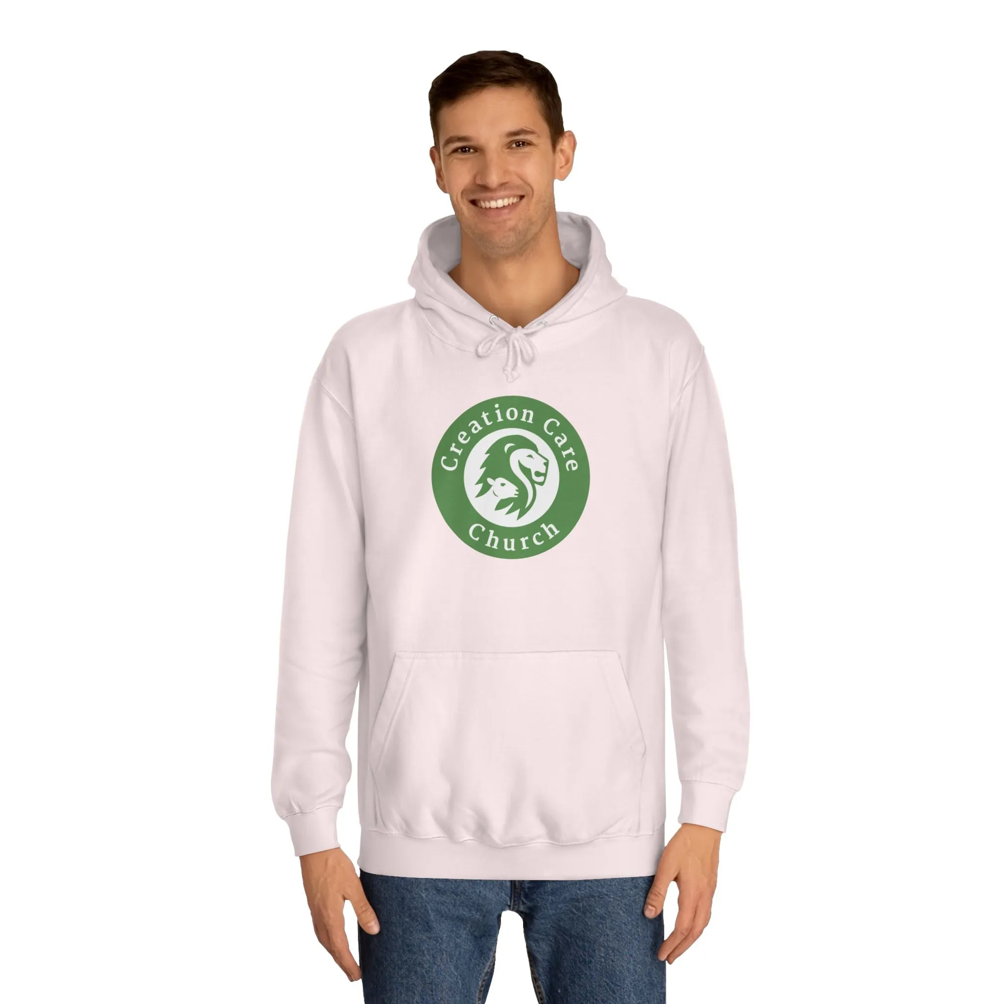 Creation Care Church Seal - Unisex College Hoodie