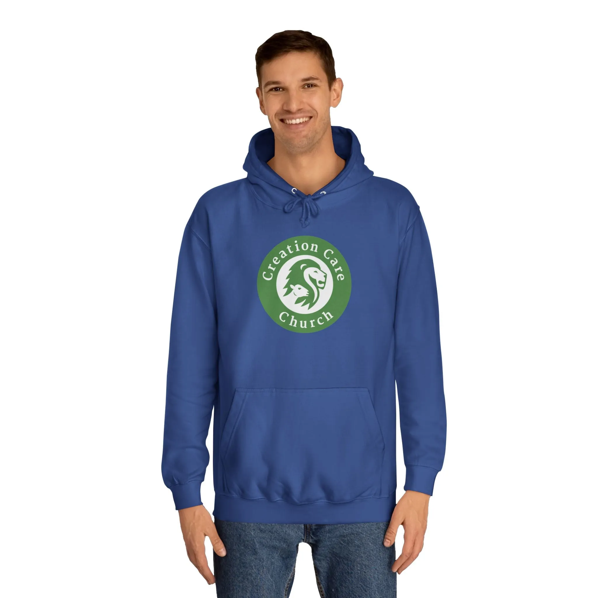 Creation Care Church Seal - Unisex College Hoodie