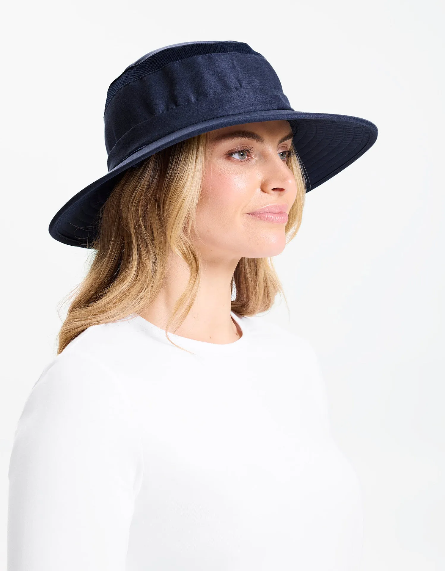 Everyday Broad Brim Hat With Pocket UPF 50 