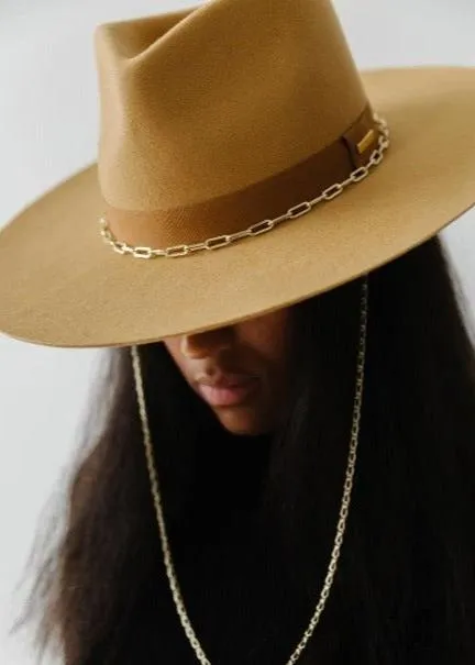 Gigi Pip Raine Wide Brim Fedora hat