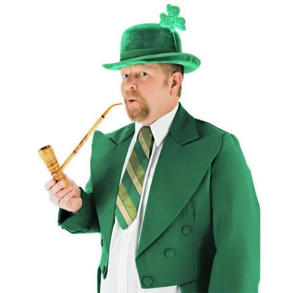Green Bowler Leprechaun Hat