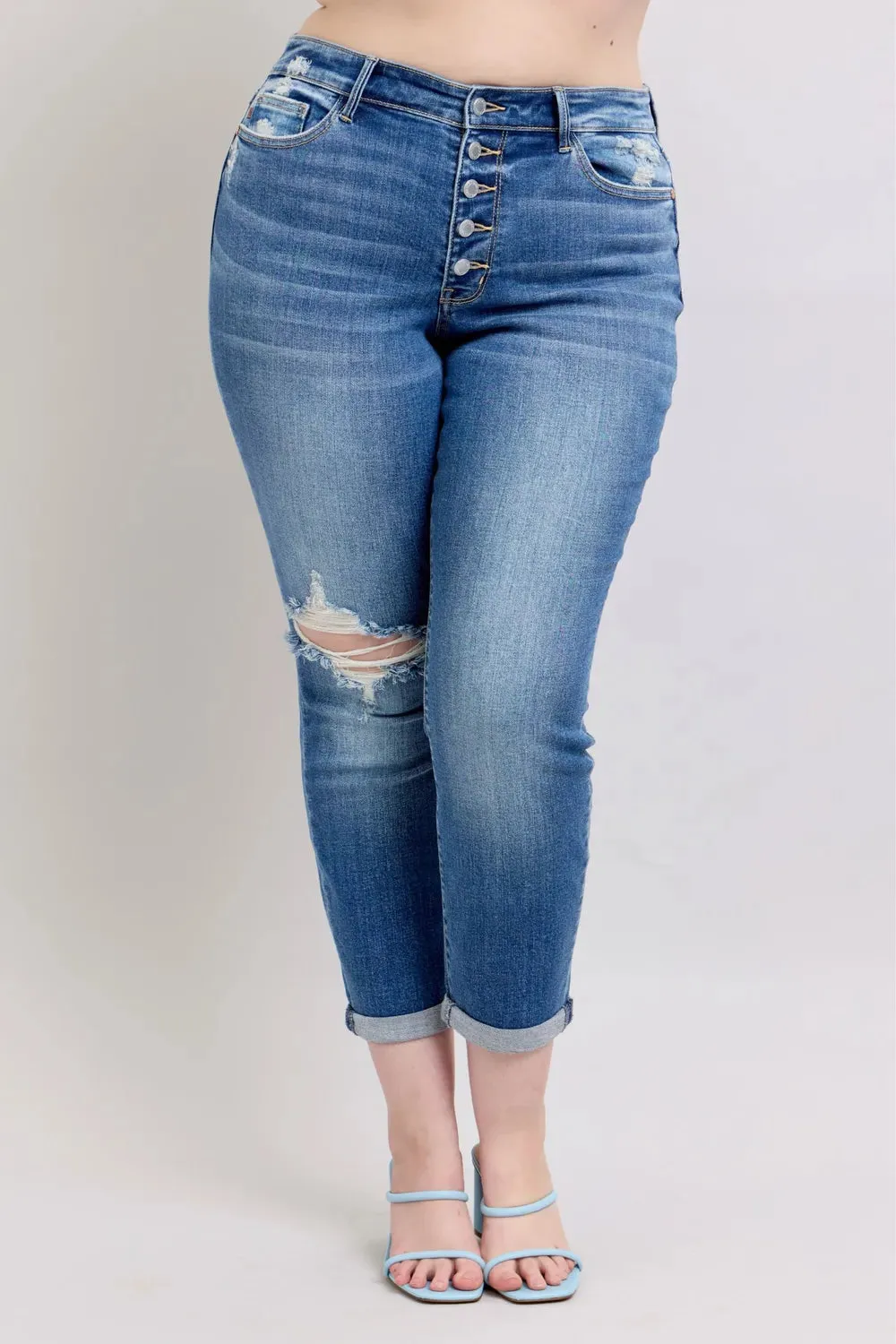 Judy Blue Distressed Jeans