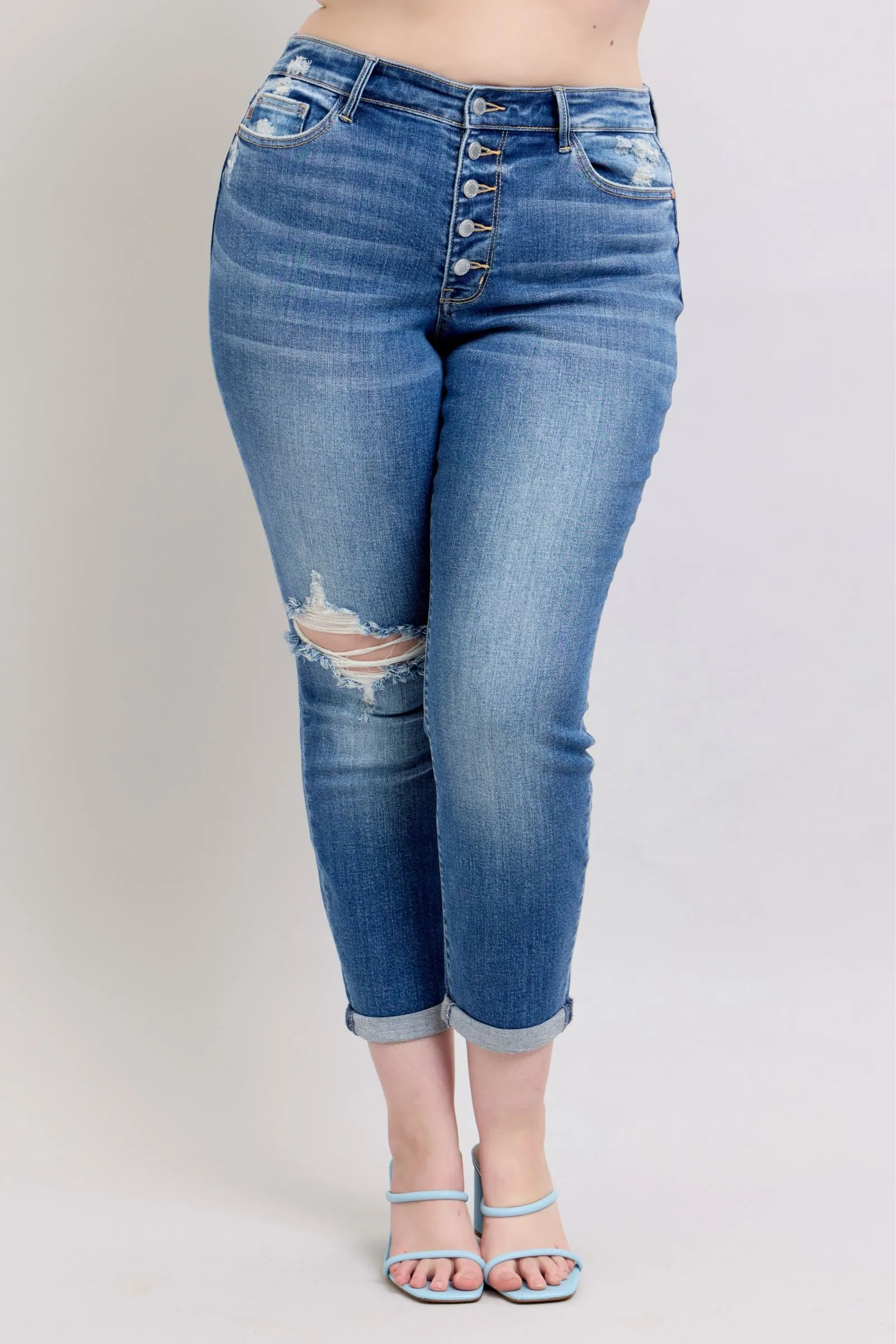 Judy Blue Distressed Jeans
