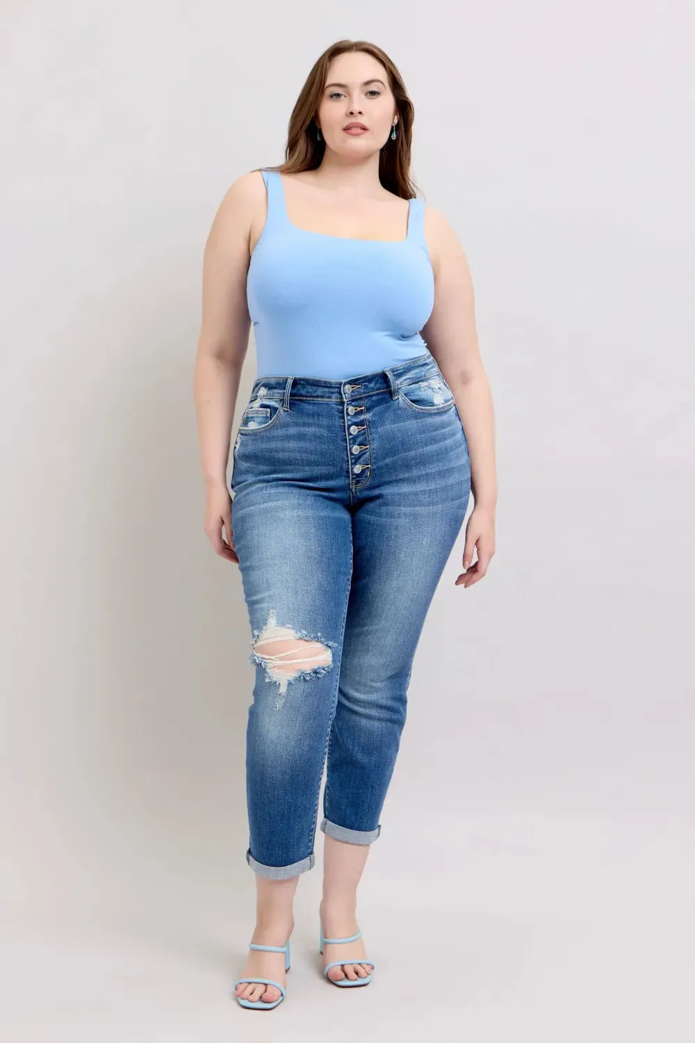 Judy Blue Distressed Jeans