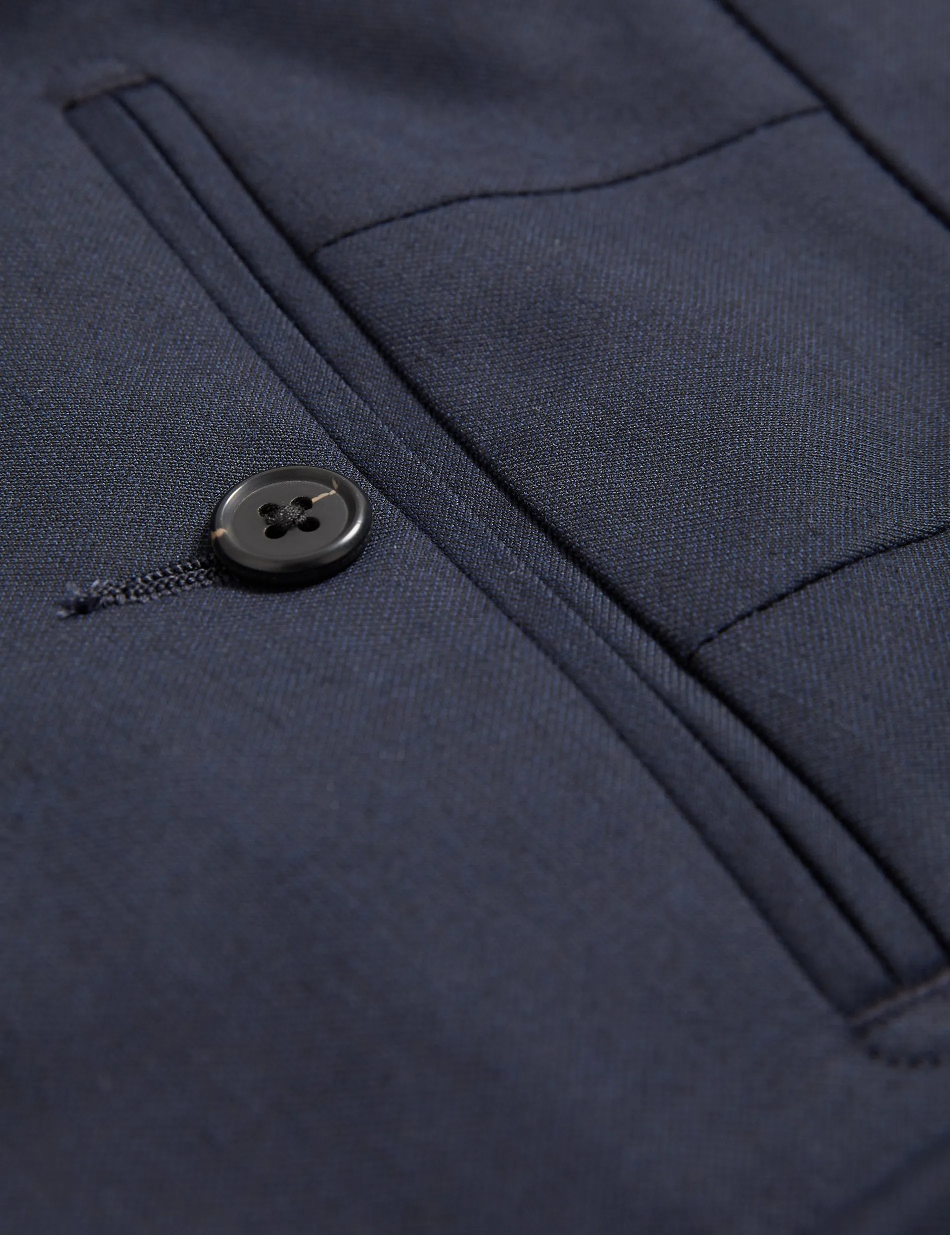 Marks & Spencer Stretch Skinny Suit Pants, Navy