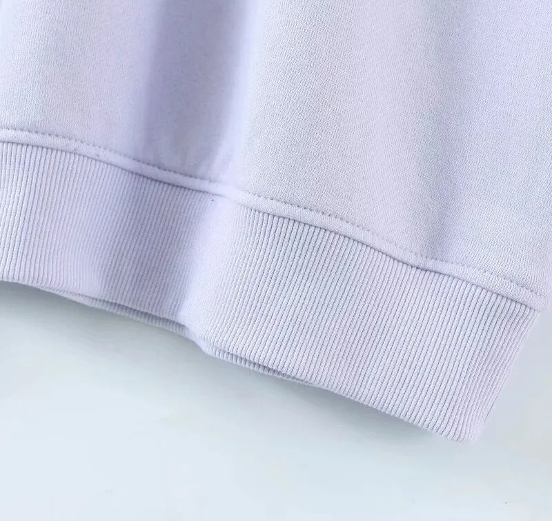 OVERSIZED FLEECE SWEATSHIRT