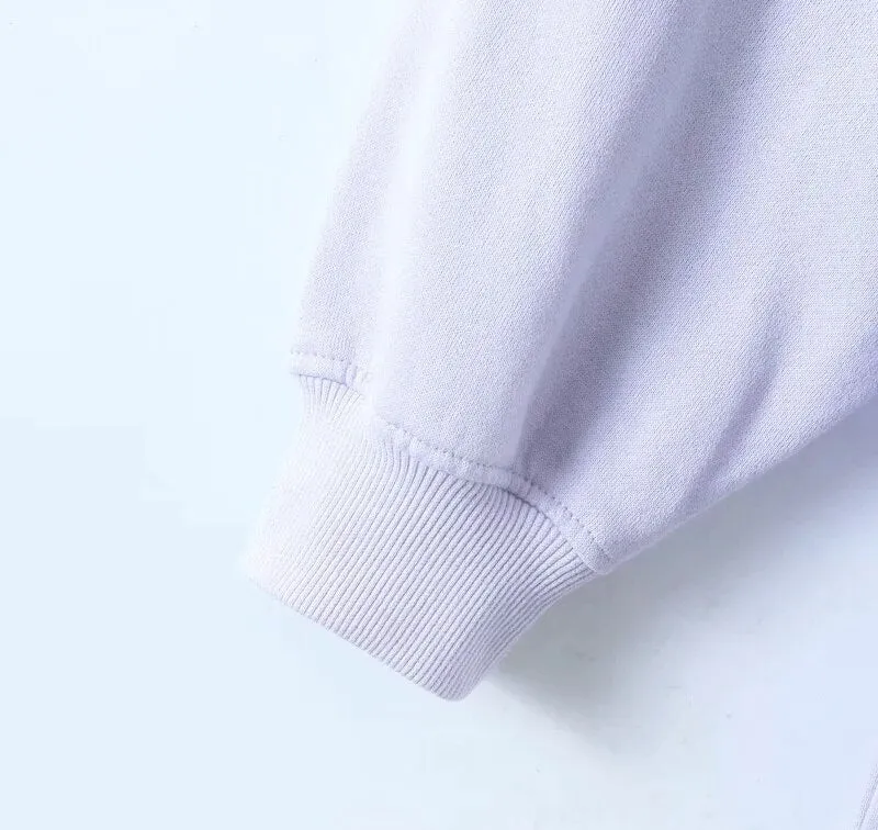 OVERSIZED FLEECE SWEATSHIRT