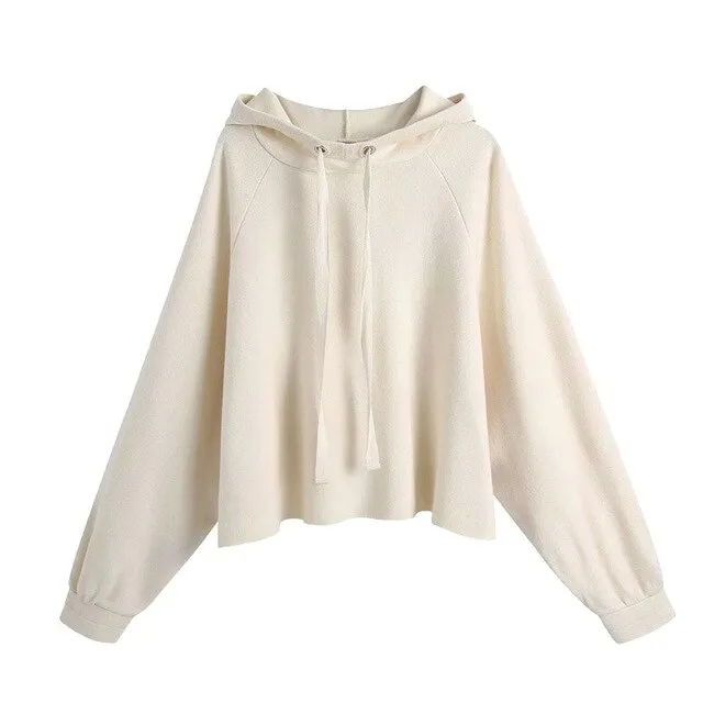 OVERSIZED HOODED SWEATSHIRT