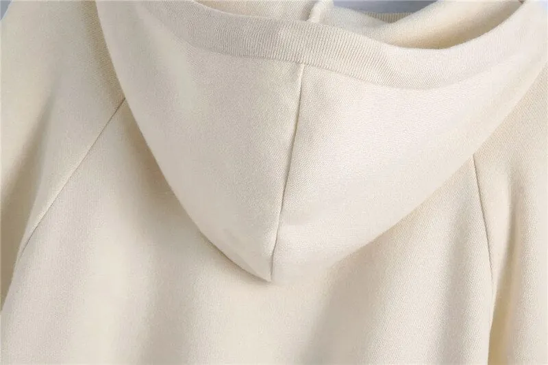 OVERSIZED HOODED SWEATSHIRT