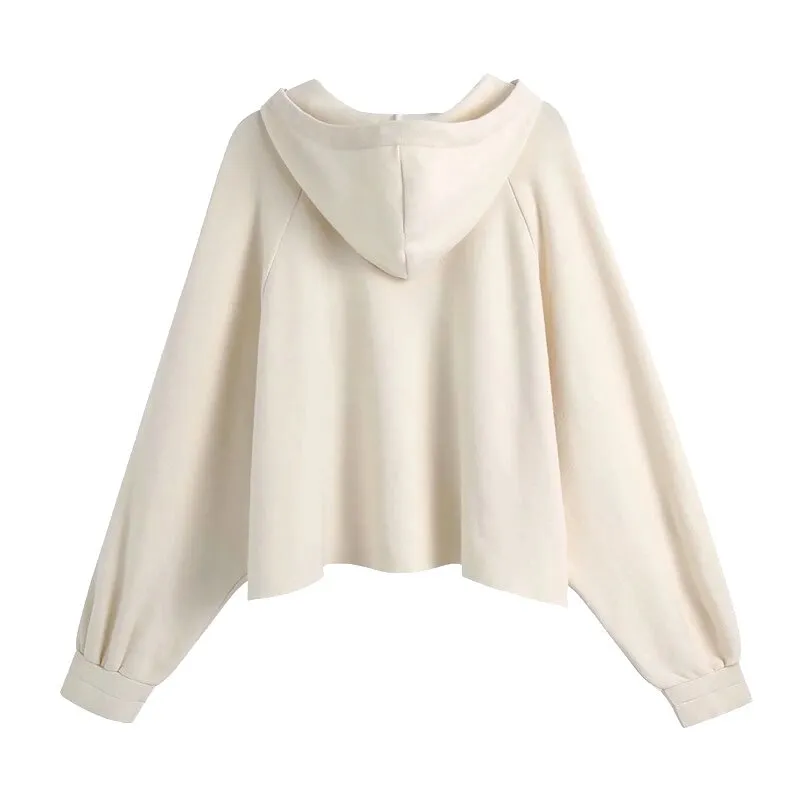 OVERSIZED HOODED SWEATSHIRT