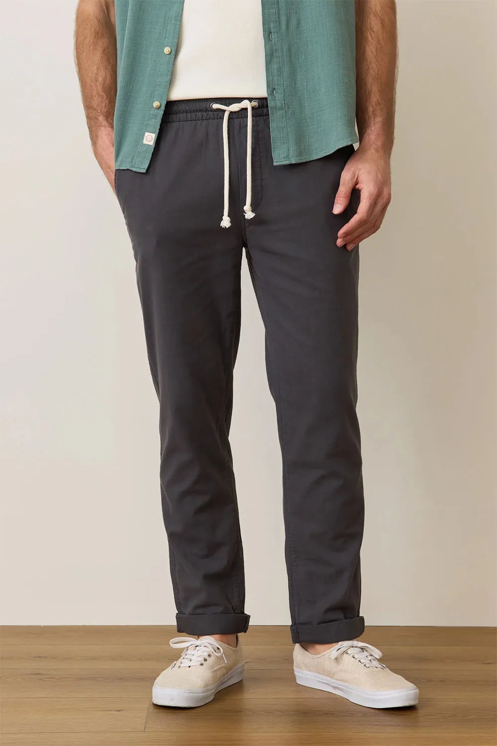 SATURDAY BEACH PANT Faded Black