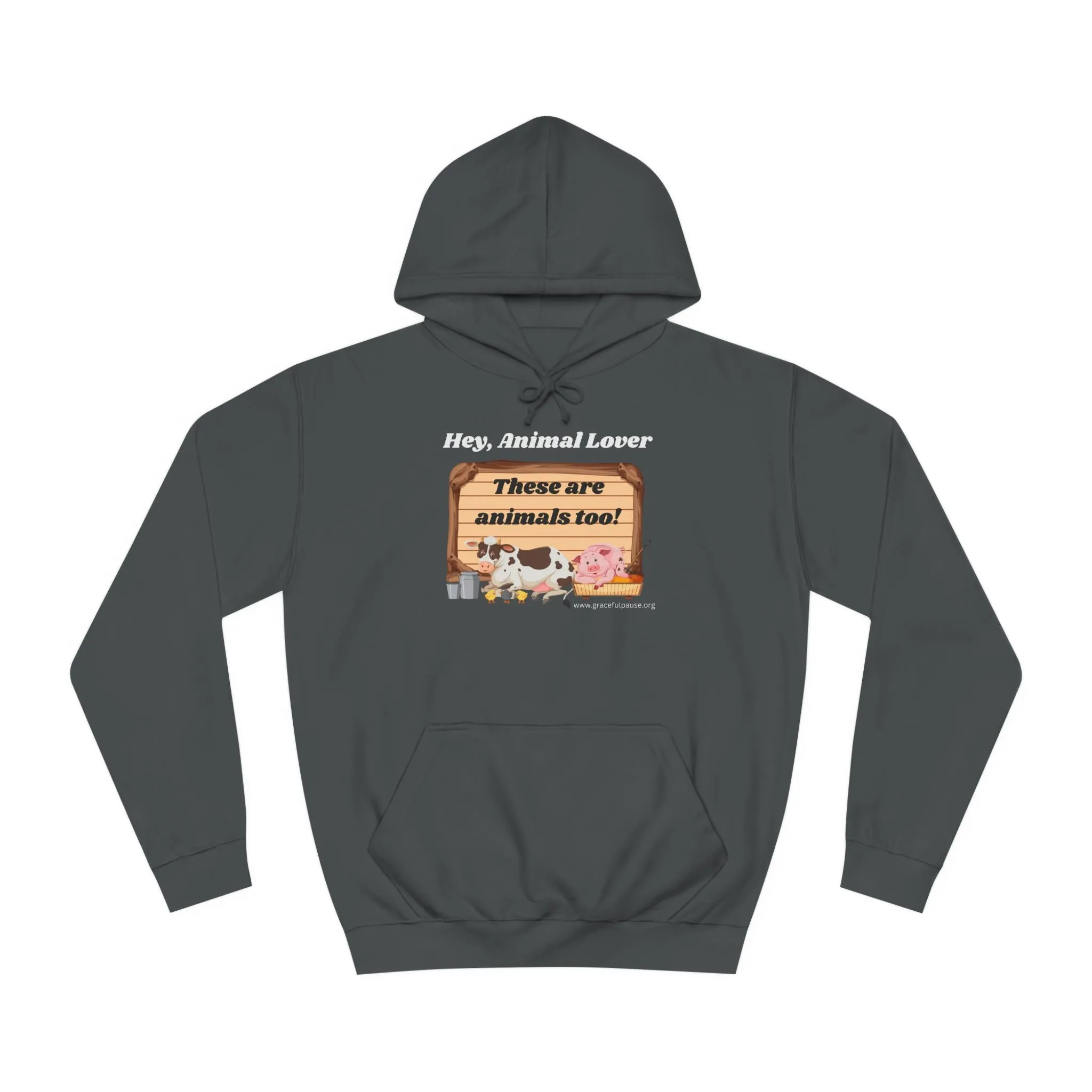 These are animals too - Unisex College Hoodie
