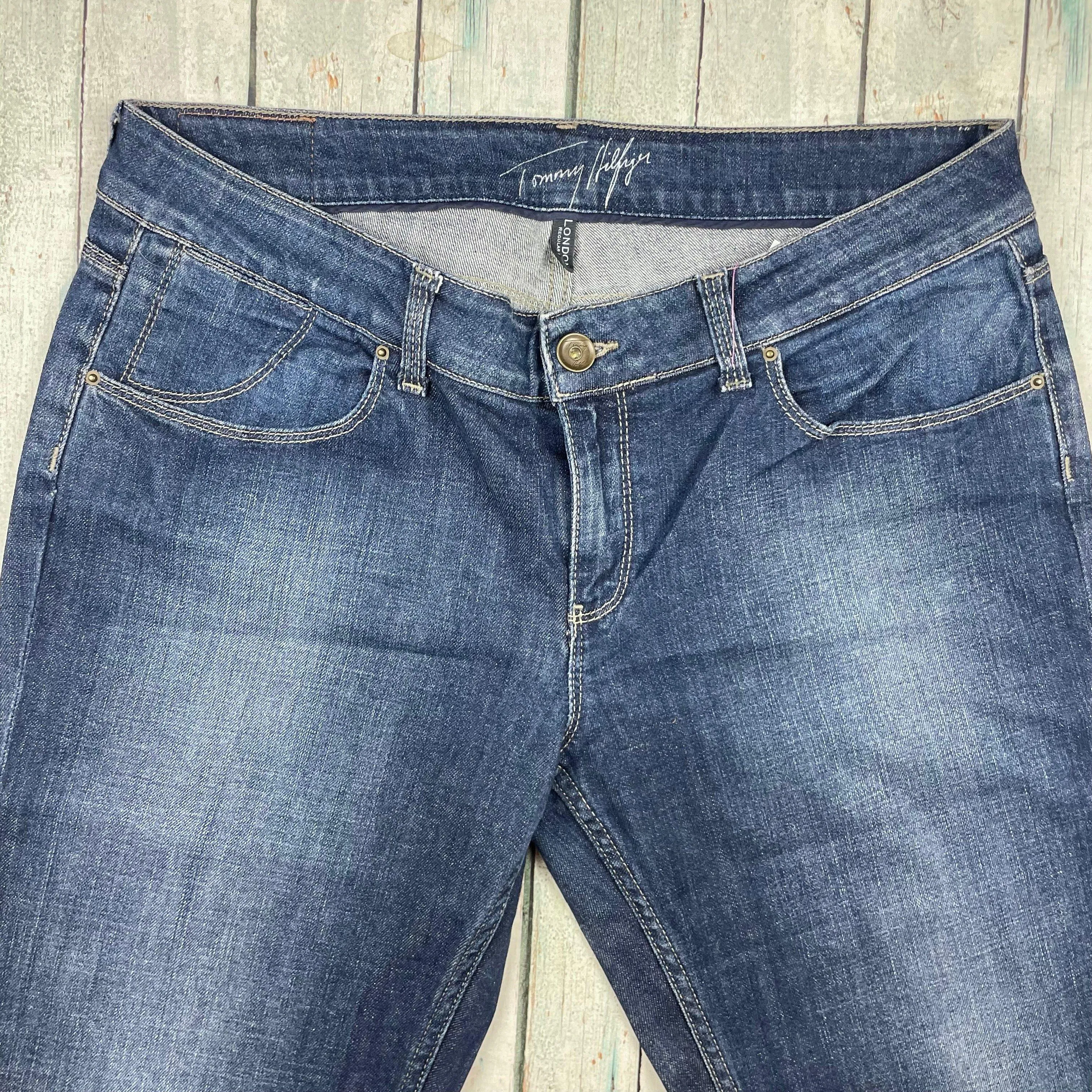 Tommy Hilfiger Distressed 'London' Regular Fit Jeans - Size 32/32