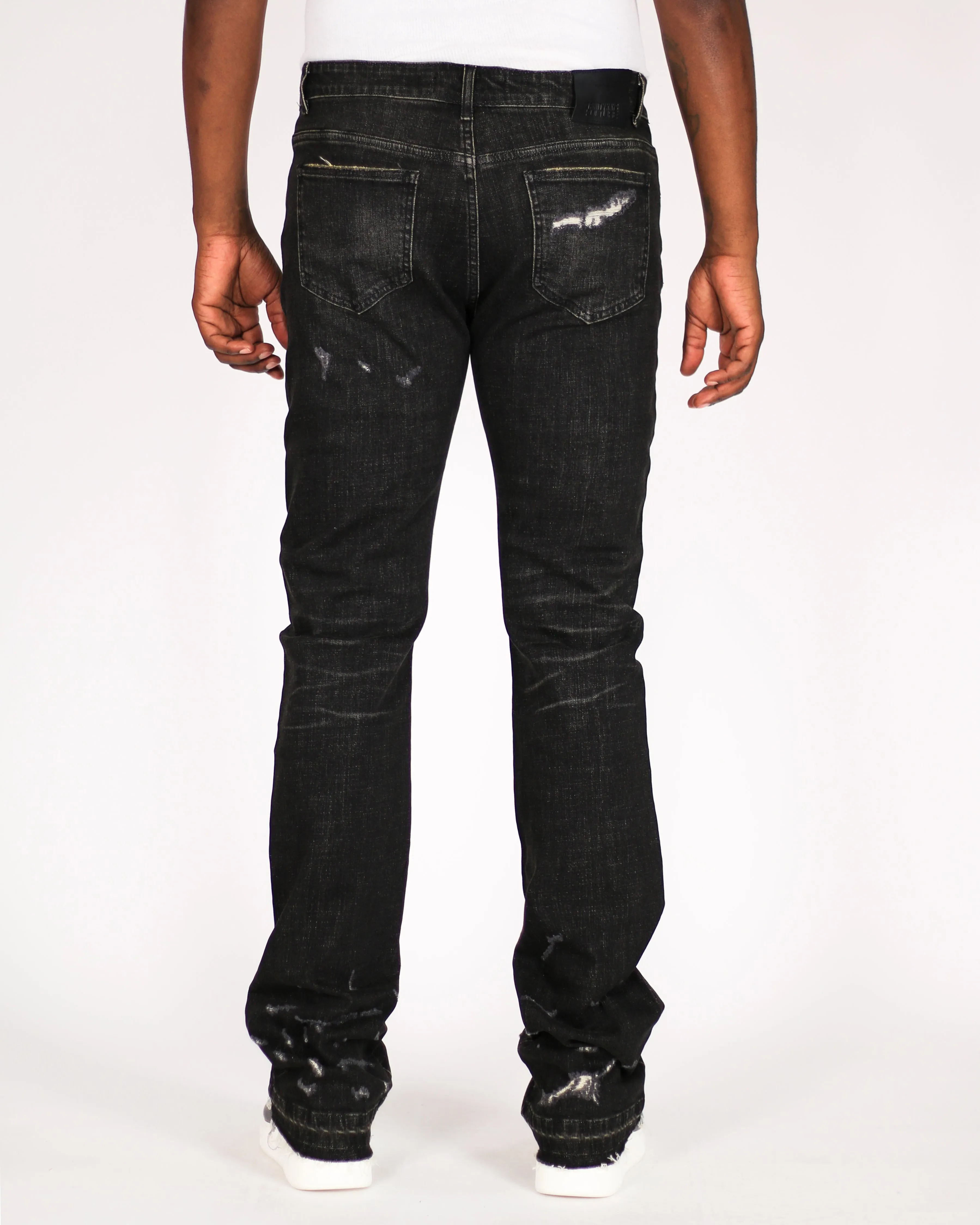 Trinity Kays Kulture Gitega Men's Flare Stacked Jeans