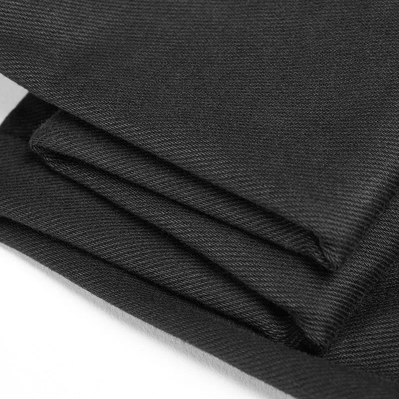WK-346 Punk Hollow-out Rope Stretch Trousers